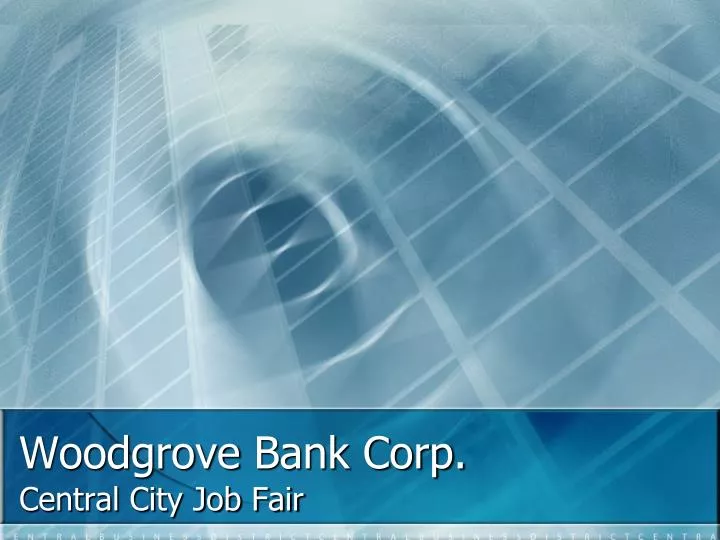 woodgrove bank corp