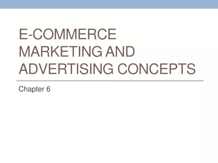 e commerce marketing and advertising concepts