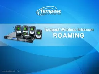 Tempest Wireless Intercom ROAMING