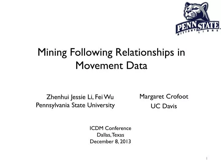 mining following relationships in movement data