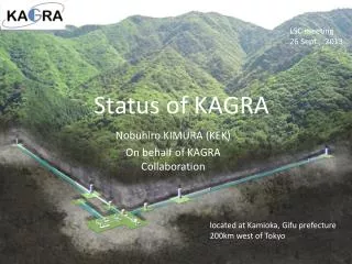 Status of KAGRA