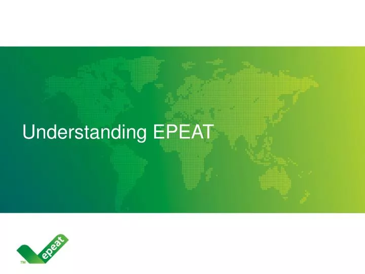 understanding epeat