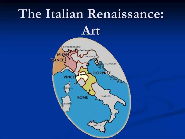 the italian renaissance art