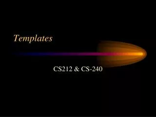templates