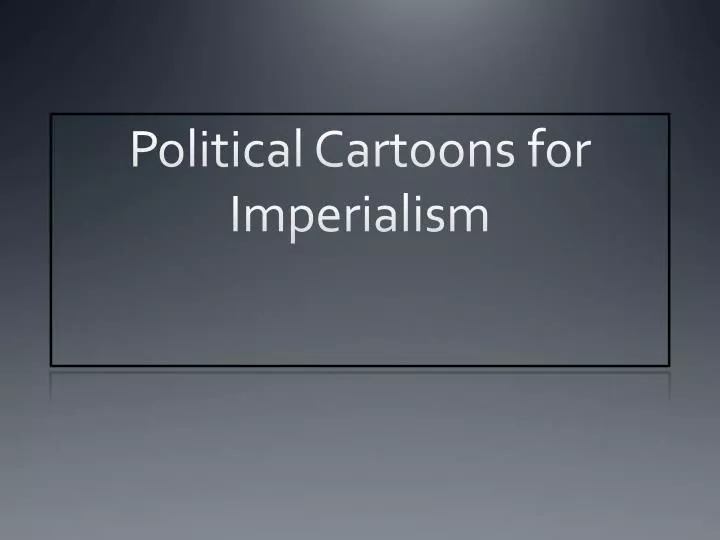 political cartoons for imperialism