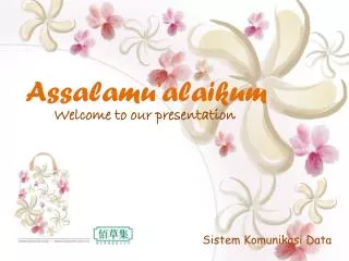 Assalamu’alaikum