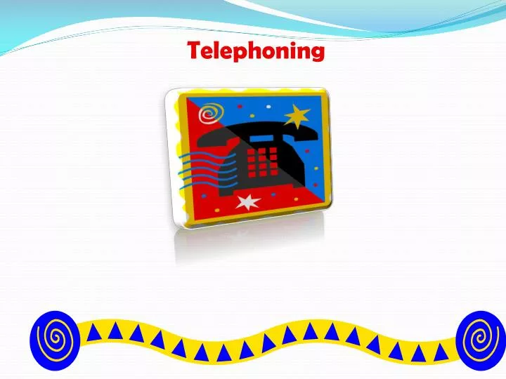 telephoning