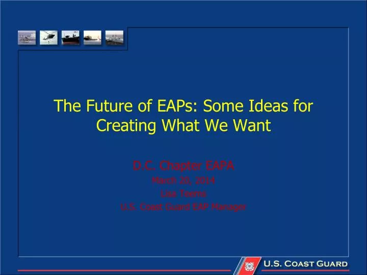 the future of eaps some ideas for creating what we want