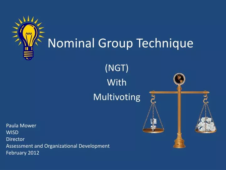 nominal group technique