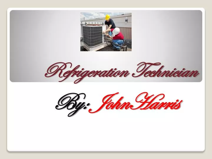 refrigeration technician