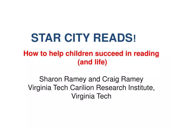 star city reads