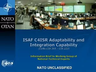 NATO UNCLASSIFIED