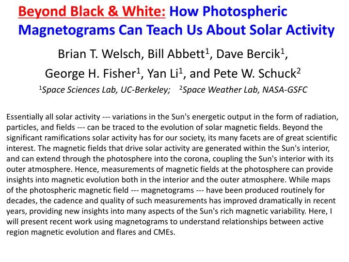 beyond black white how photospheric magnetograms can teach us about solar activity