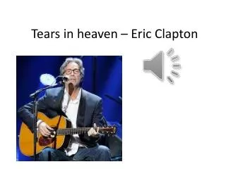 tears in heaven eric clapton