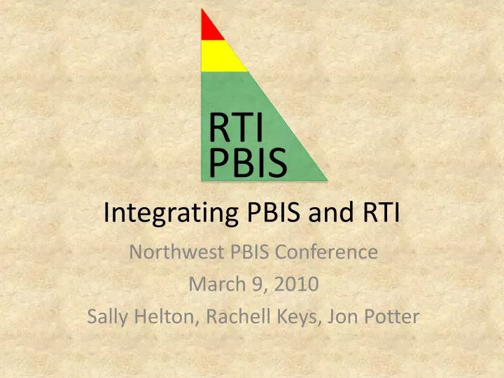 integrating pbis and rti