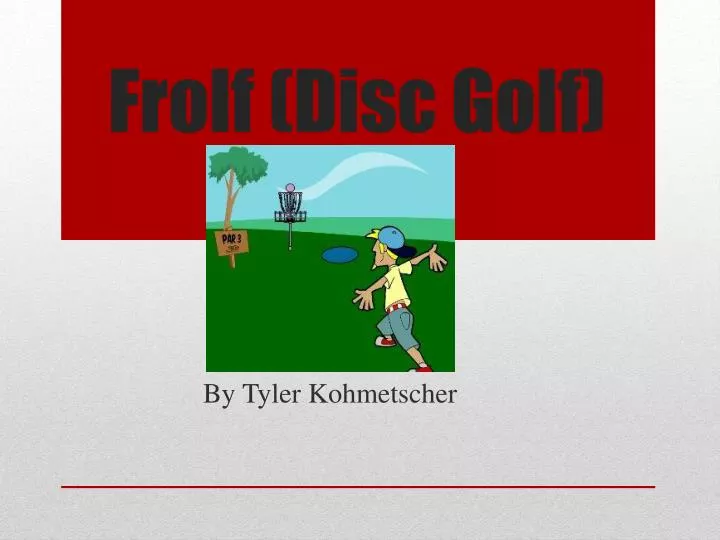 frolf disc golf