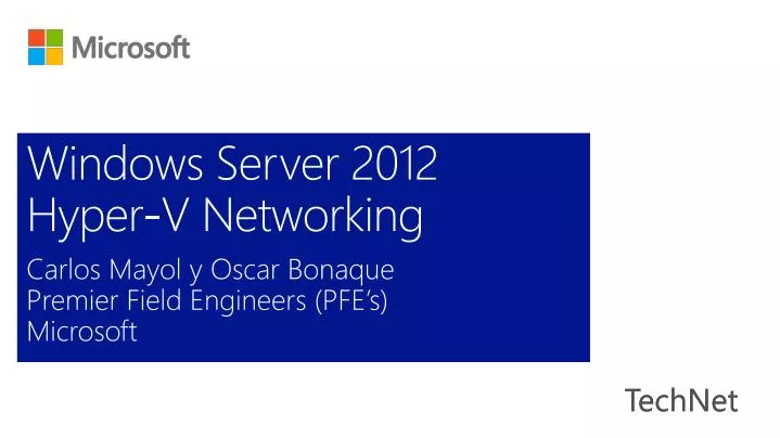 windows server 2012 hyper v networking