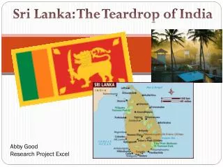Sri Lanka: The Teardrop of India