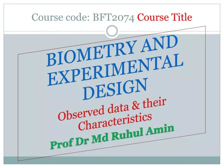 course code bft2074 course title