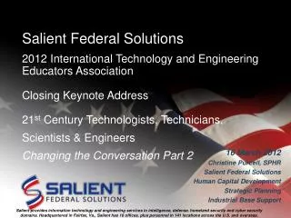 Salient Federal Solutions