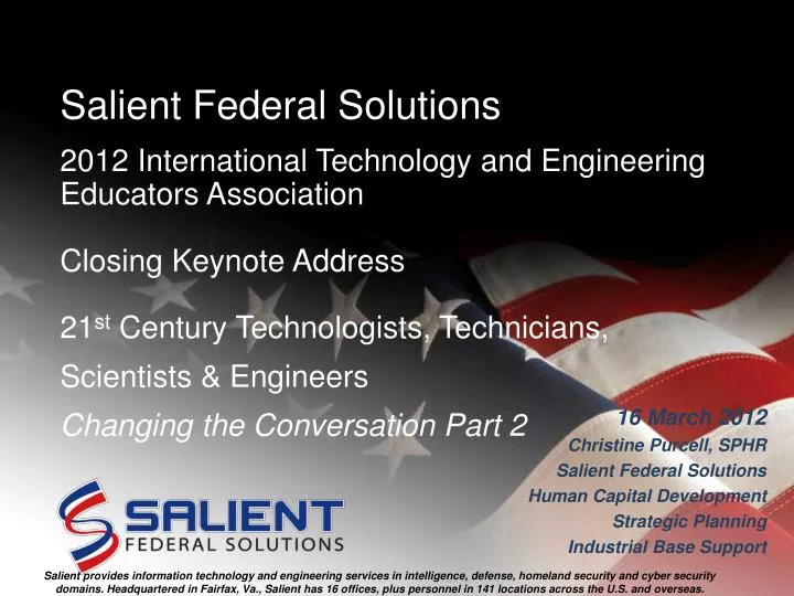 salient federal solutions