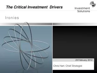 The Critical Investment Drivers