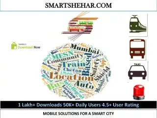 MOBILE SOLUTIONS FOR A SMART CITY