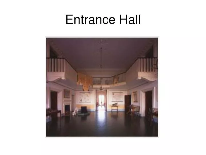 entrance hall