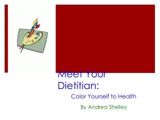 Meet Your Dietitian: