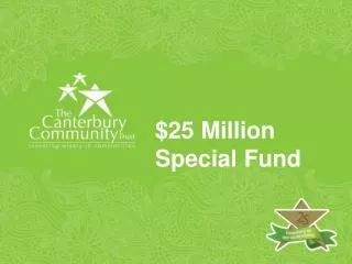 $25 Million Special Fund