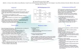 The Spartan Persistence Project (SPP)