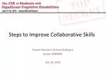 Enhancing Collaborative Skills in Special Education: Strategies for Inclusive Learning - slide 1