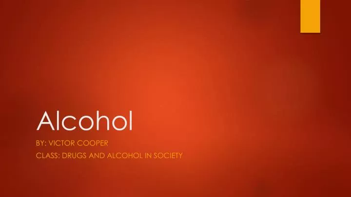 alcohol