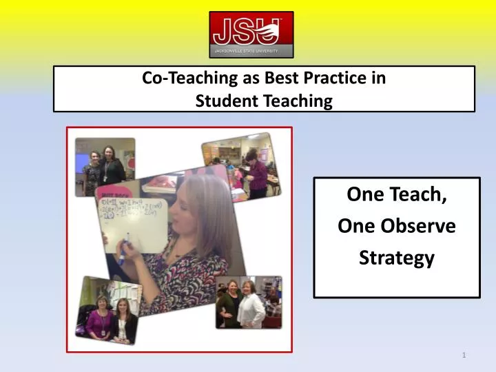 co teaching as best practice in student teaching