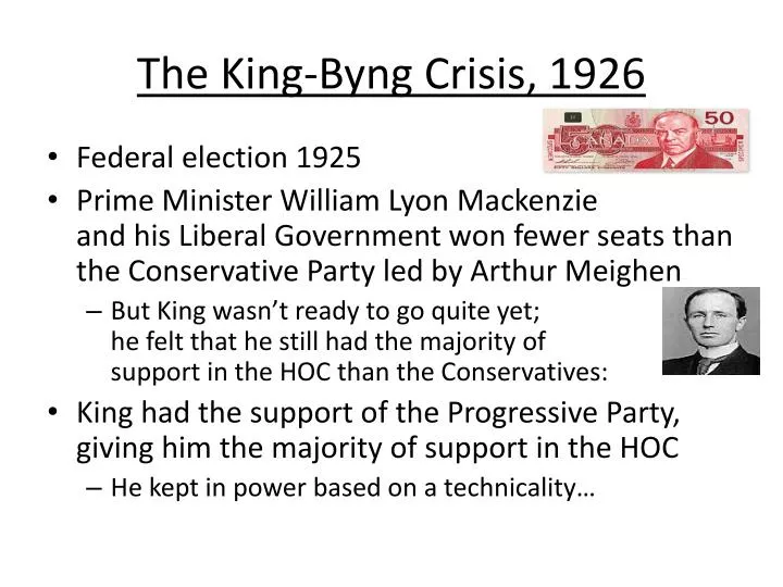 the king byng crisis 1926