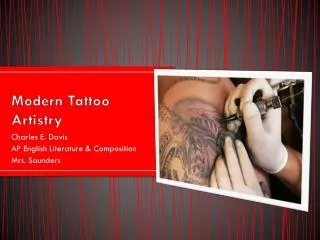 Modern Tattoo Artistry