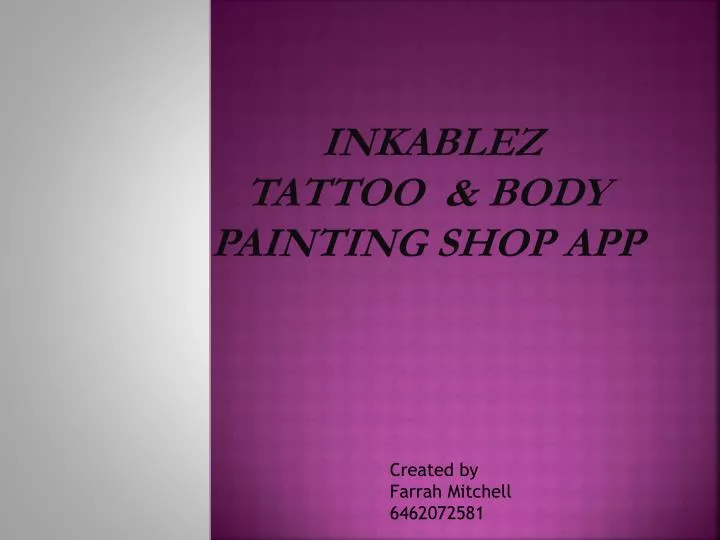 inkablez tattoo body painting shop app