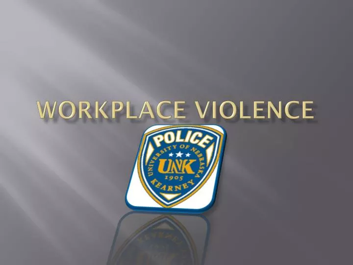 workplace violence