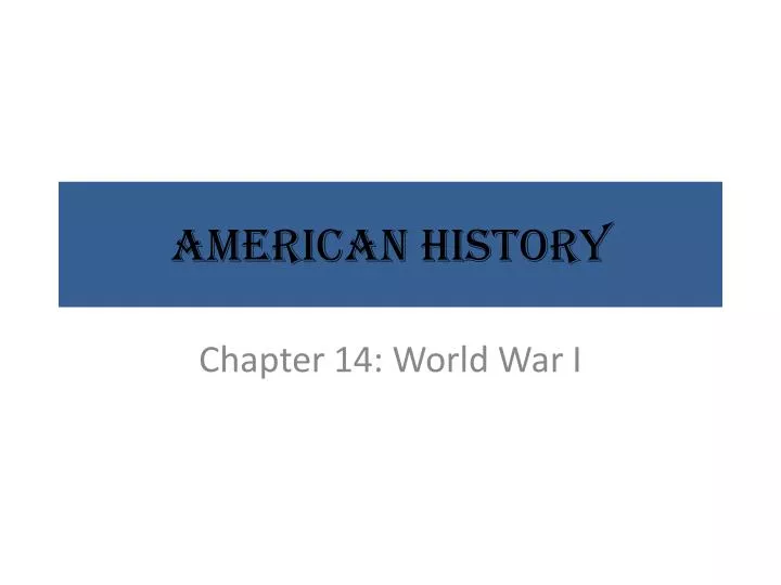 american history