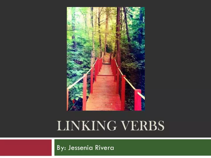 linking verbs
