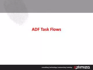 ADF Task Flows