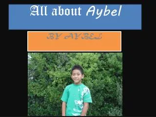 All about Aybel