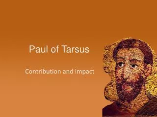 Paul of Tarsus