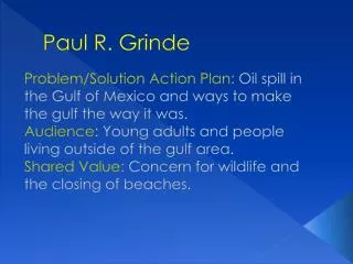 Paul R. Grinde