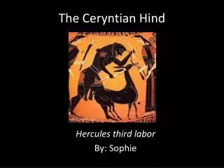 The Ceryntian Hind