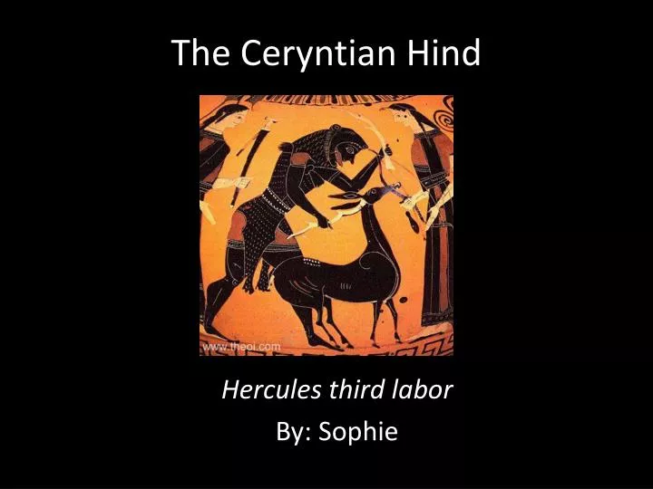 the ceryntian hind