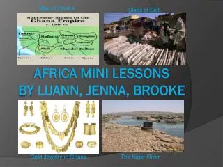 Africa Mini Lessons BY Luann, Jenna, Brooke