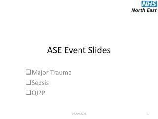 ASE Event Slides