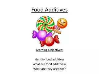 Food Additives