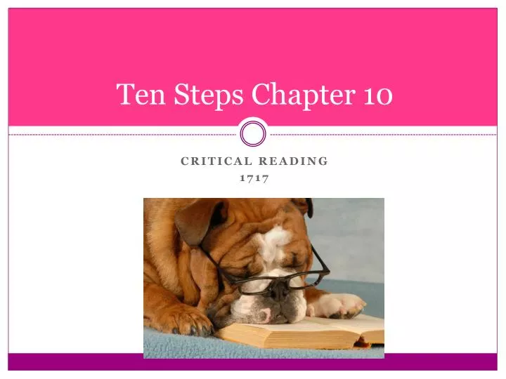 ten steps chapter 10